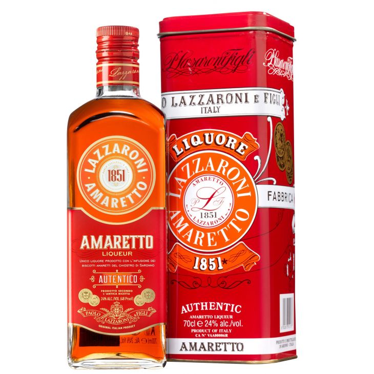 Amaretto Lazzaroni 1851 70 Cl 24% Tin