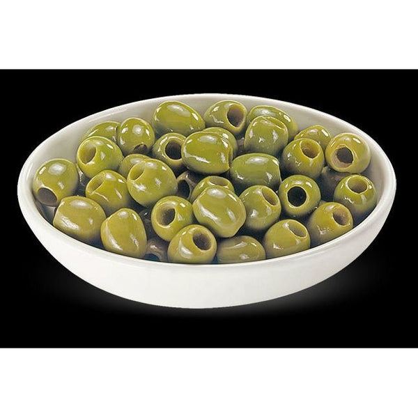 GREEN OLIVES (STONED/PITTED) 3.1KG VIA.