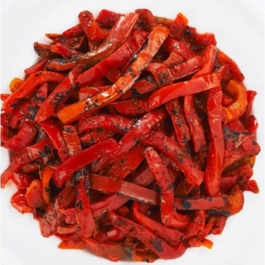 Red Peppers Strips in Oil 1 Kg (Roasted and Peeled)