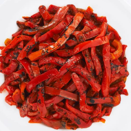 RED PEPPERS STRIPS(ROASTED & PEELED) O. 1 KG
