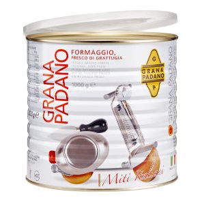 100% Grana Padano Grated TIN 1 Kg
