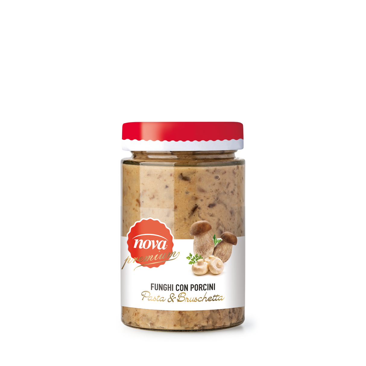 Mushroom Sauce With Porcini Pasta & Bruschetta 540G