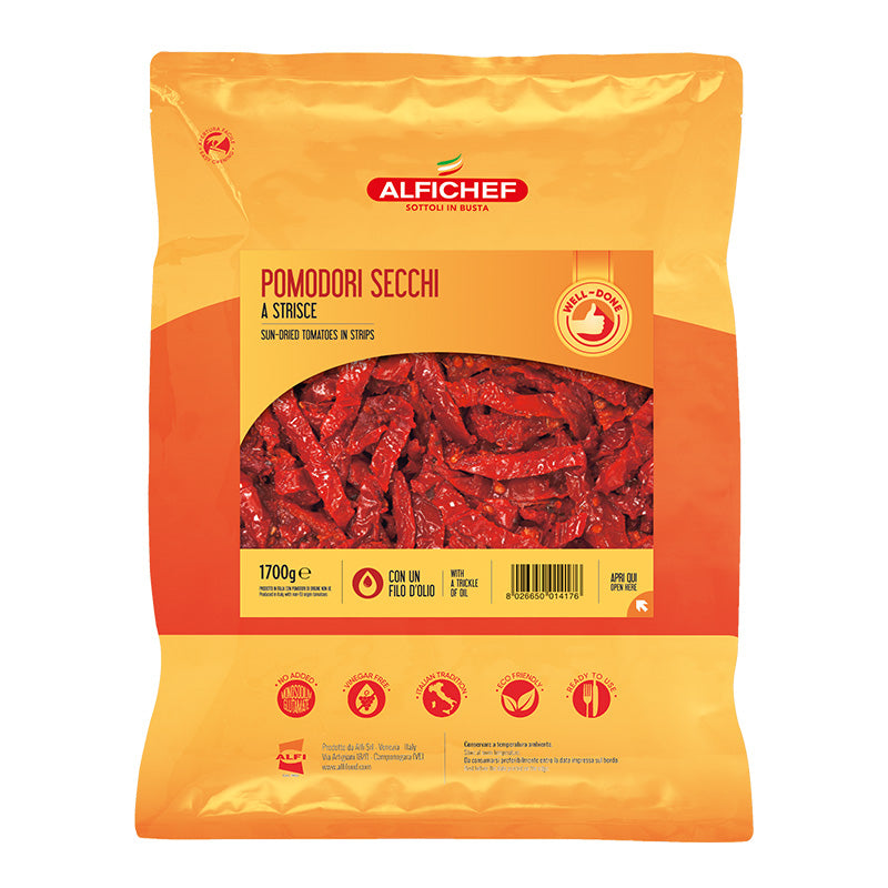 Strips - Sun-Dried Tomato O.1.7Kg Alfi