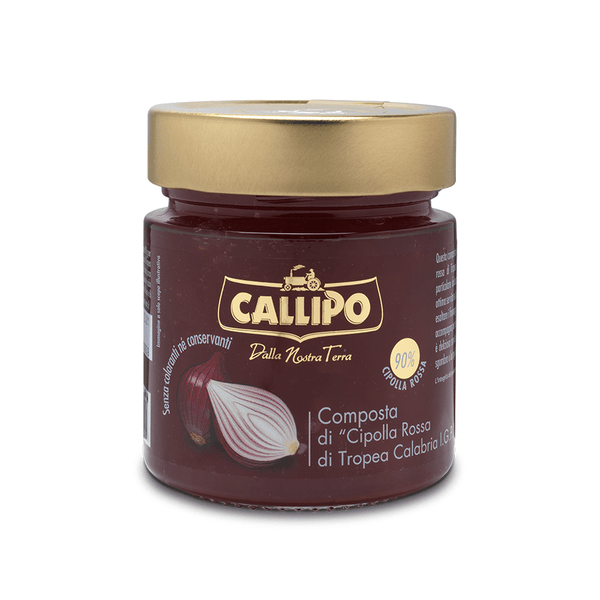 Red Onion Jam from Tropea Calabria GPI  300g CALLIPO