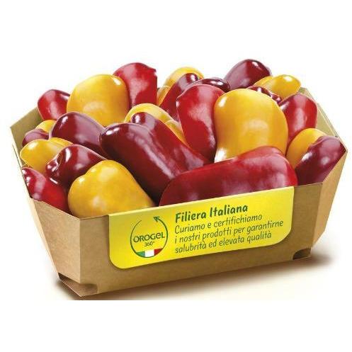 Peppers - Quarter Yellow and Red  1 kg (Frozen)